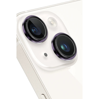 Keephone Apple iPhone 14 Capital Alüminyum AR Kamera Lens Koruyucu
