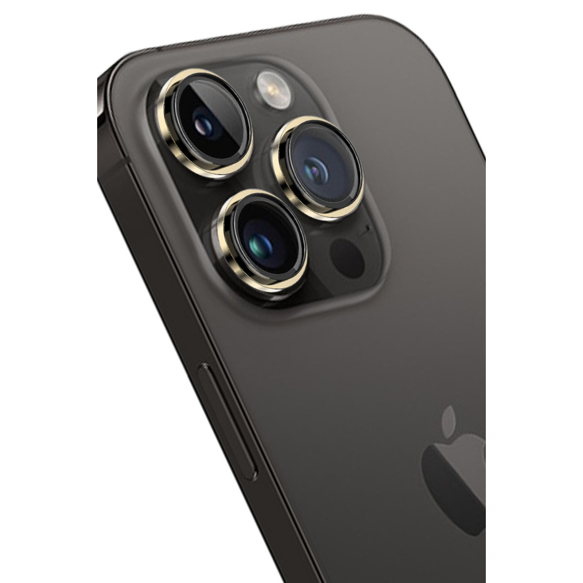 Keephone Apple iPhone 14 Pro Max Capital Alüminyum AR Kamera Lens Koruyucu