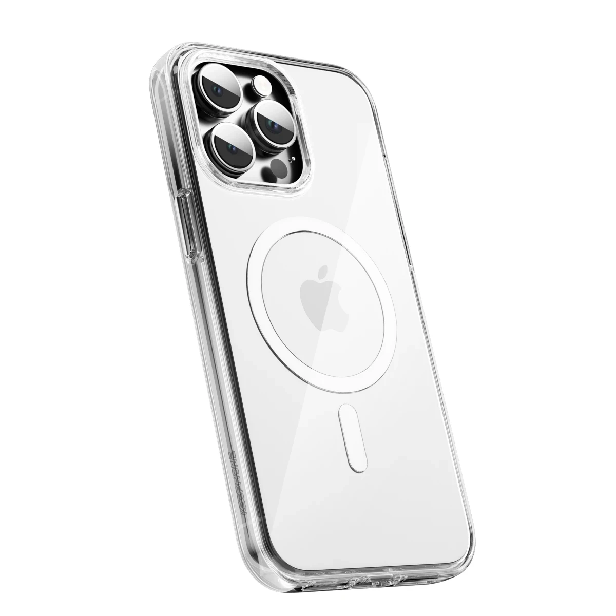 Keephone Apple iPhone 14 Pro Max Non Yellow Şeffaf Magsafe Kılıf - Şeffaf