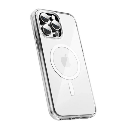 Keephone Apple iPhone 14 Pro Max Non Yellow Şeffaf Magsafe Kılıf - Şeffaf
