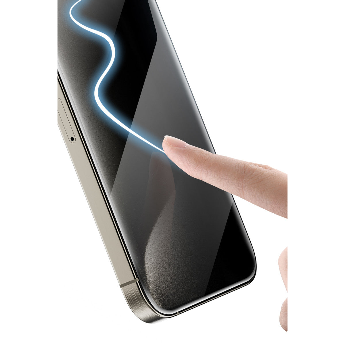Keephone Apple iPhone 14 Pro Max UltraCurve Privacy 3D Cam Ekran Koruyucu