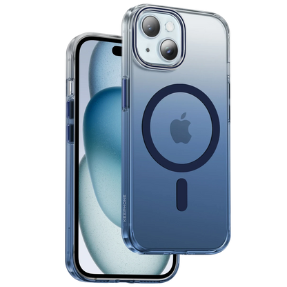 Keephone Apple iPhone 15 Aurora Pro Magsafe Kılıf - Mavi