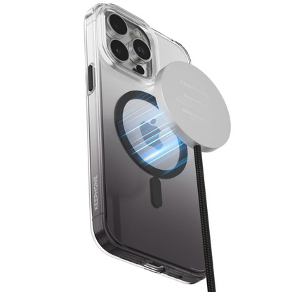 Keephone Apple iPhone 15 Aurora Pro Magsafe Kılıf - Mor
