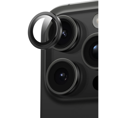 Keephone Apple iPhone 15 Capital Alüminyum AR Kamera Lens Koruyucu - Mavi
