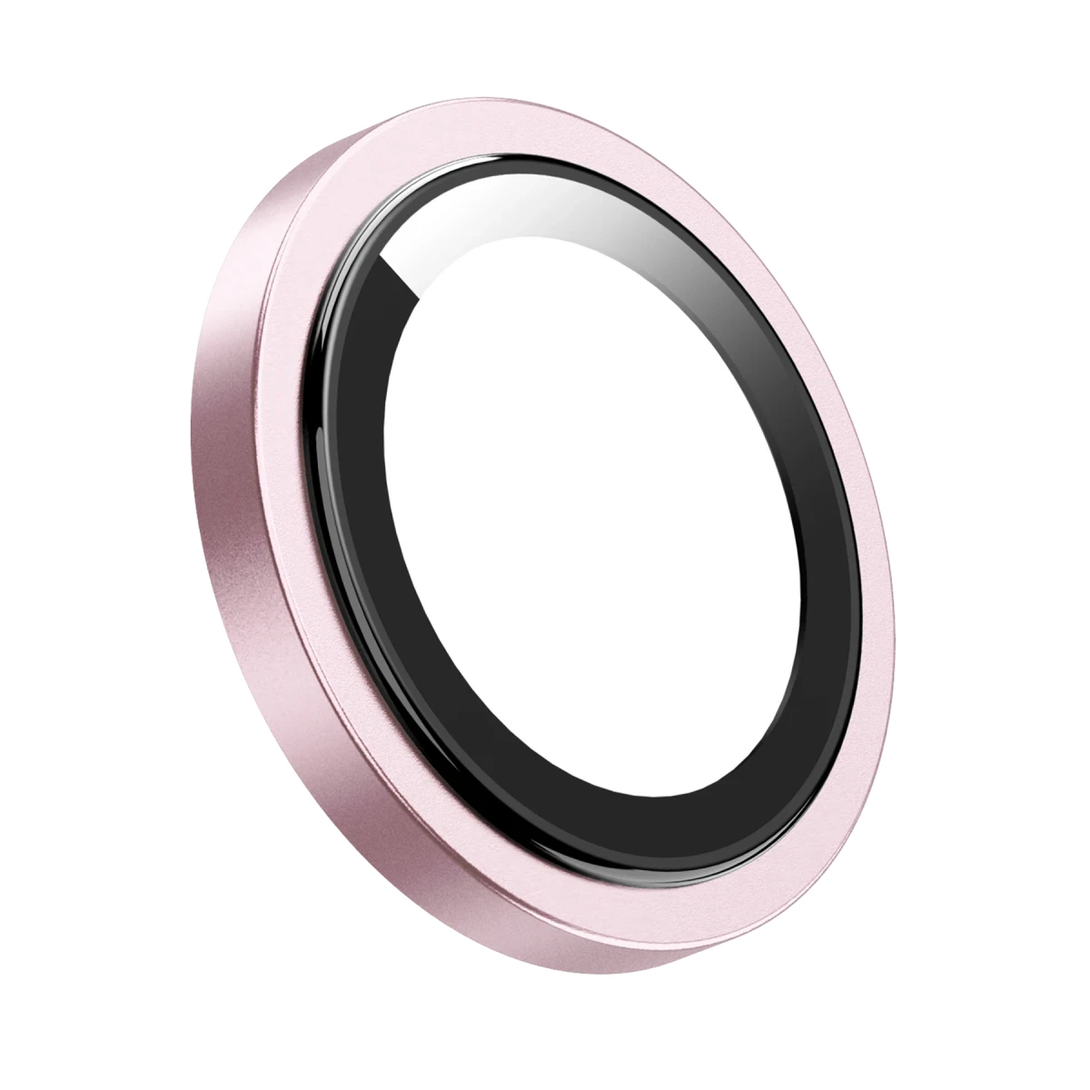 Keephone Apple iPhone 15 Capital Alüminyum AR Kamera Lens Koruyucu - Pembe