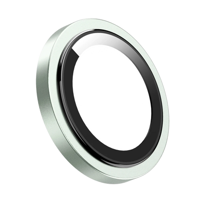 Keephone Apple iPhone 15 Capital Alüminyum AR Kamera Lens Koruyucu - Yeşil