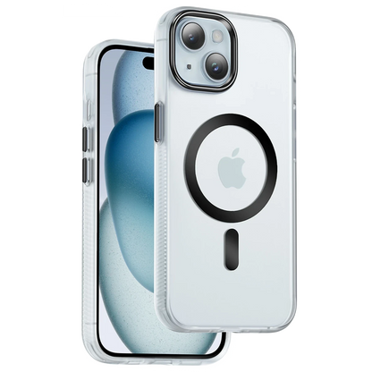 Keephone Apple iPhone 15 Dazzle Pro Matte Magsafe Kılıf - Siyah