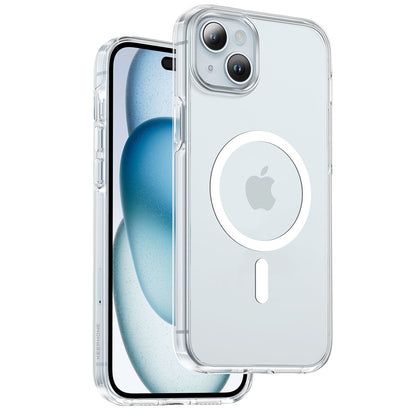 Keephone Apple iPhone 15 Non Yellow Şeffaf Magsafe Kılıf