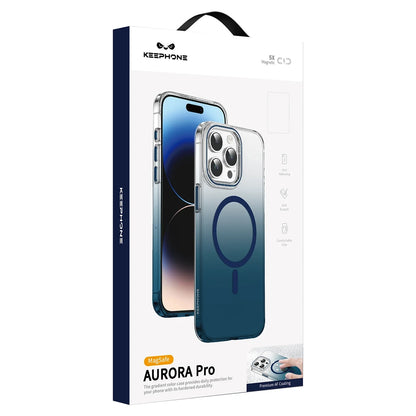Keephone Apple iPhone 15 Pro Max Aurora Pro Magsafe Kılıf - Siyah