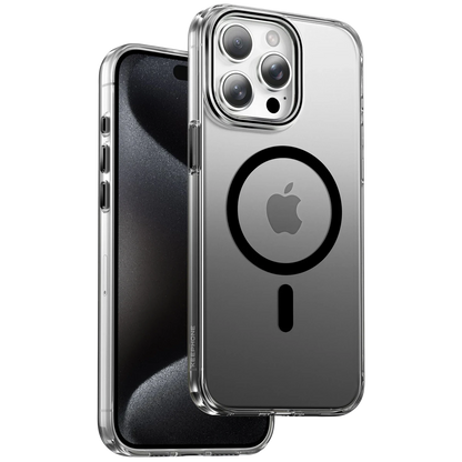 Keephone Apple iPhone 15 Pro Max Aurora Pro Magsafe Kılıf - Siyah