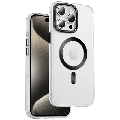 Keephone Apple iPhone 15 Pro Max Dazzle Pro Matte Magsafe Kılıf - Siyah