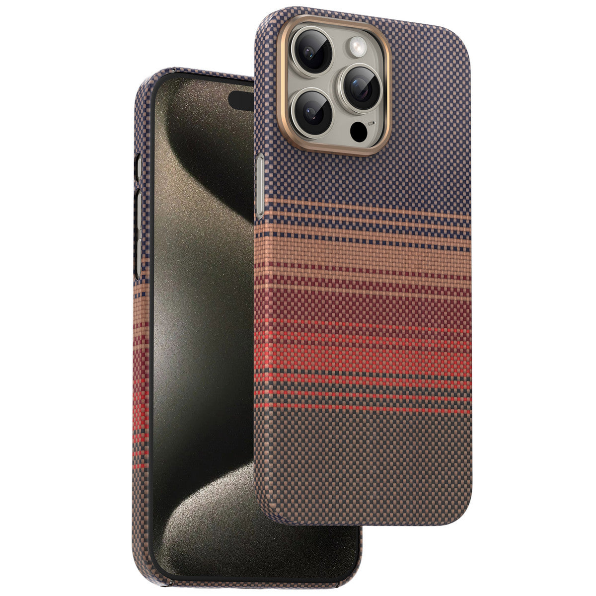 Keephone Apple iPhone 15 Pro Max Kevlar Seanova Magsafe Kılıf