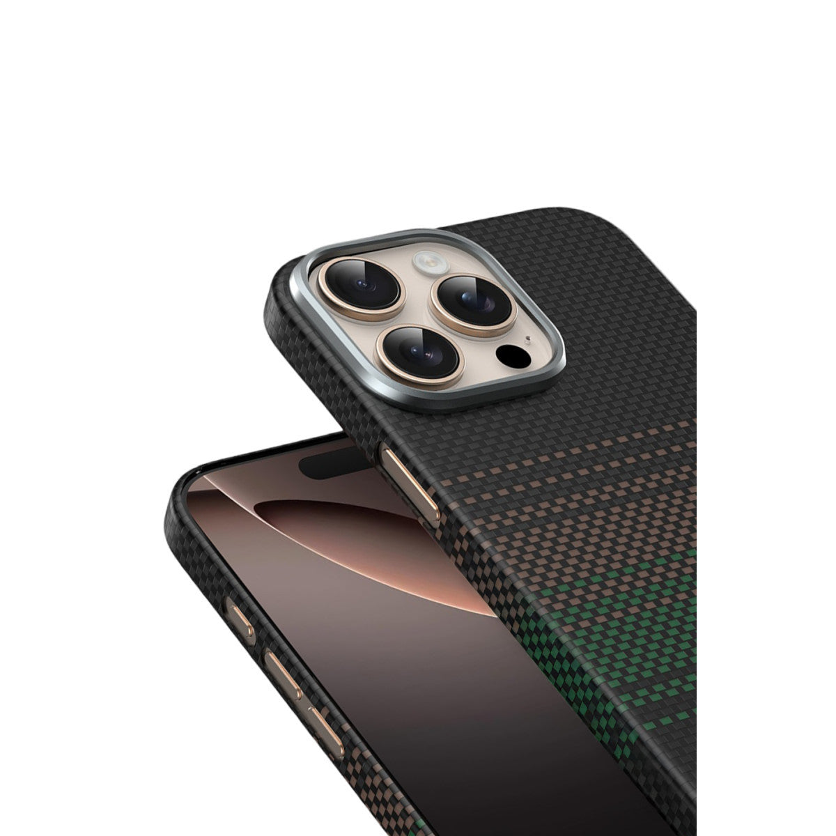 Keephone Apple iPhone 15 Pro Max Kevlar Seanova Magsafe Kılıf