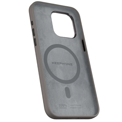 Keephone Apple iPhone 15 Pro Max Rosana Silikon Kılıf - Siyah