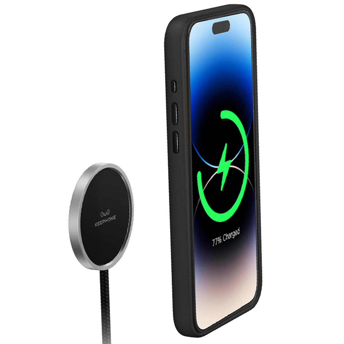 Keephone Apple iPhone 15 Pro Max Rosana Silikon Kılıf
