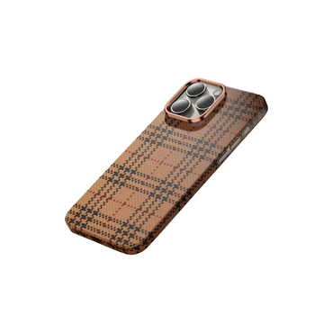 Keephone Apple iPhone 15 Pro Max Scots Kevlar Magsafe Kılıf - Çöl Titanyum