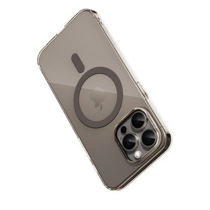 Keephone Apple iPhone 15 Pro Max X-Crystal Slim Magsafe Kılıf - Şeffaf