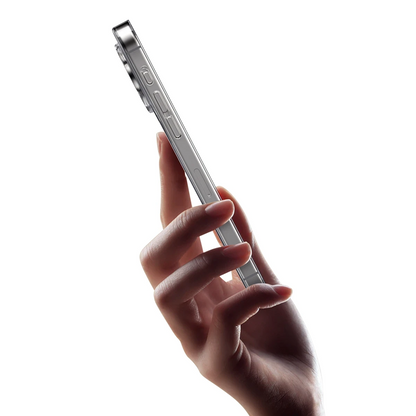 Keephone Apple iPhone 15 Pro Max X-Crystal Slim Magsafe Kılıf - Şeffaf