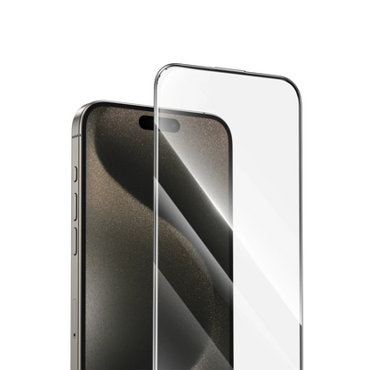 Keephone Apple iPhone 15 Pro UltraCurve HD 3D Cam Ekran Koruyucu - Siyah