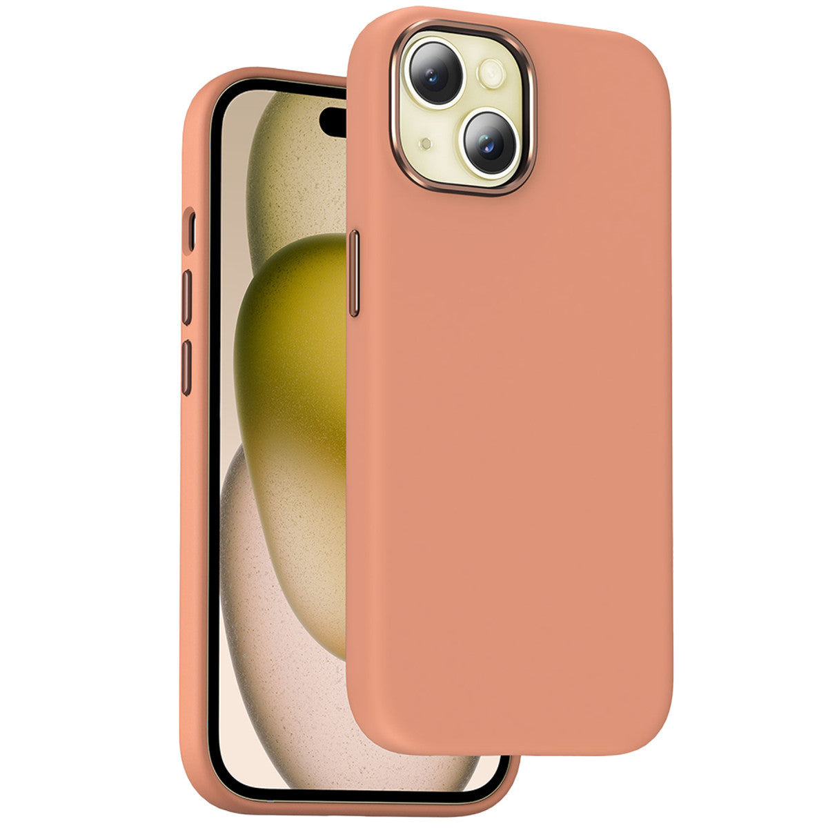Keephone Apple iPhone 15 Rosana Silikon Kılıf
