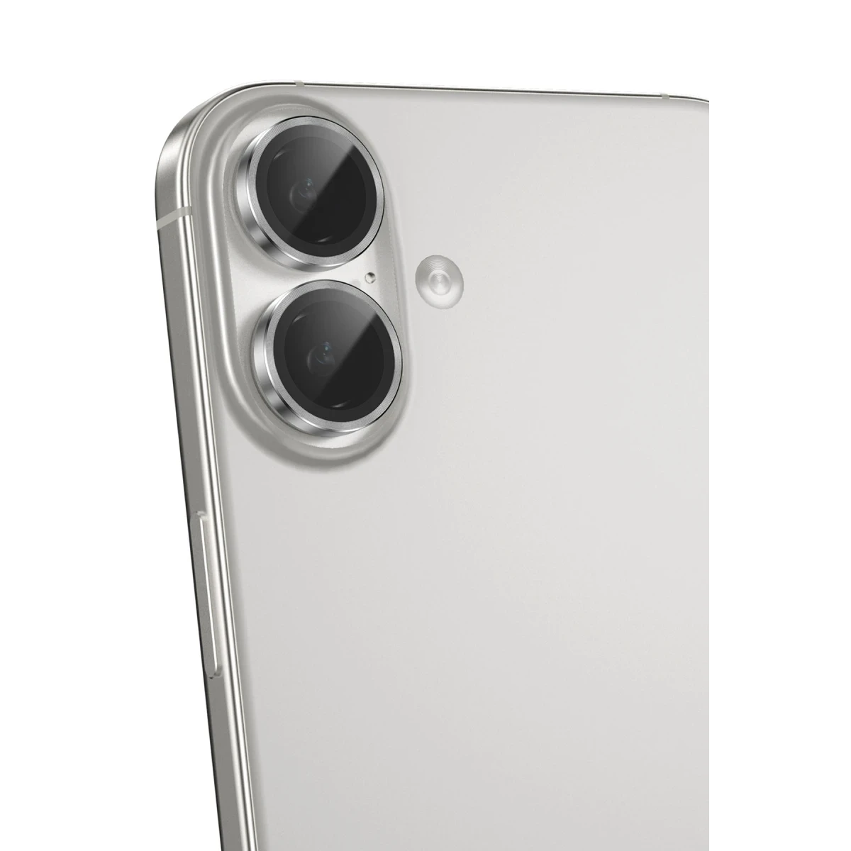 Keephone Apple iPhone 16 3D Spiral Alüminyum AR Kamera Lens Koruyucu - Pembe
