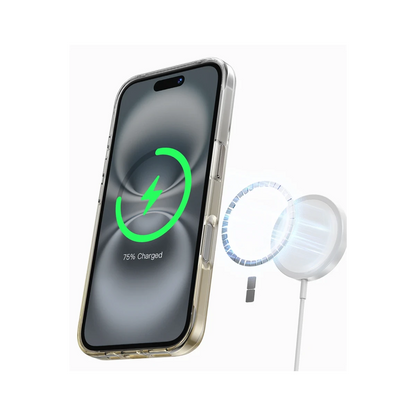 Keephone Apple iPhone 16 Aurora Pro Magsafe Kılıf - Çöl Titanyum