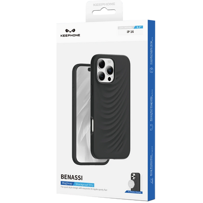 Keephone Apple iPhone 16 Benassi Magsafe Kılıf - Çöl Titanyum