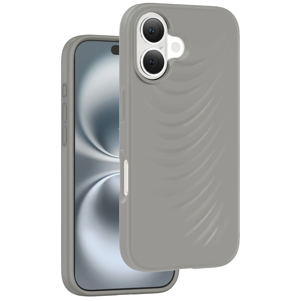Keephone Apple iPhone 16 Benassi Magsafe Kılıf - Titanyum