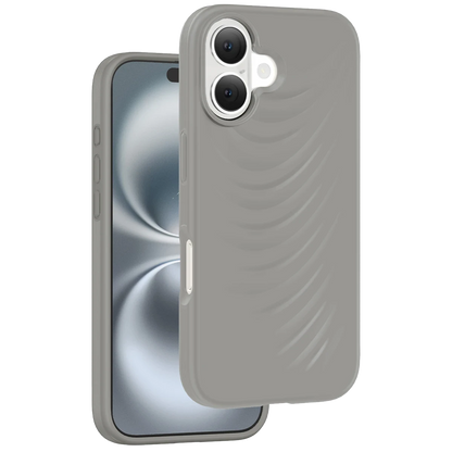 Keephone Apple iPhone 16 Benassi Magsafe Kılıf - Titanyum
