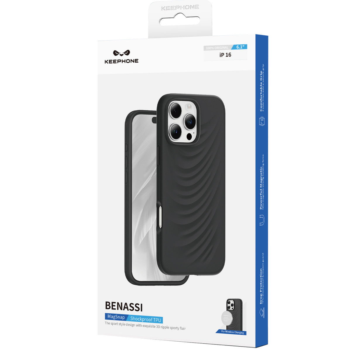 Keephone Apple iPhone 16 Benassi Magsafe Kılıf