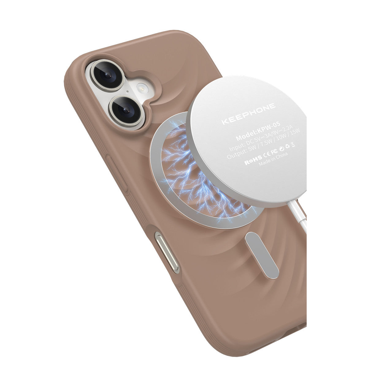 Keephone Apple iPhone 16 Benassi Magsafe Kılıf