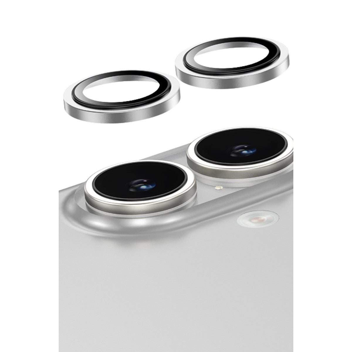 Keephone Apple iPhone 16 Capital Alüminyum AR Kamera Lens Koruyucu