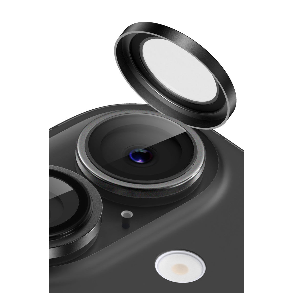 Keephone Apple iPhone 16 Capital Alüminyum AR Kamera Lens Koruyucu