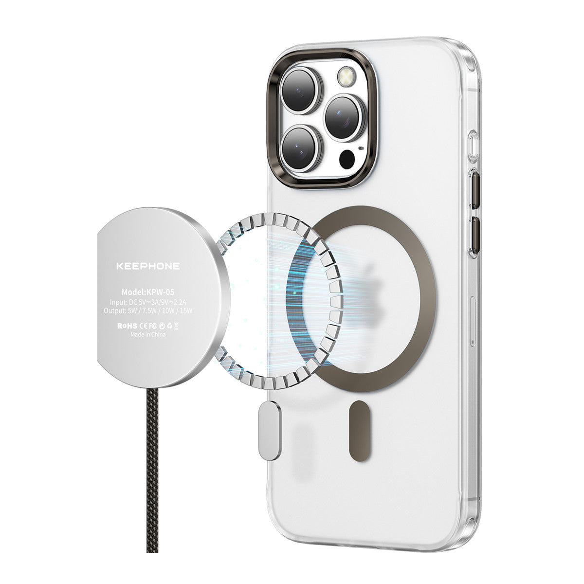 Keephone Apple iPhone 16 Dazzle Pro Matte Magsafe Kılıf