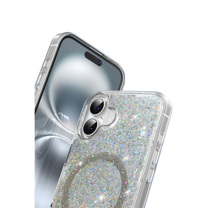 Keephone Apple iPhone 16 Interstellar Glitter Magsafe Kılıf