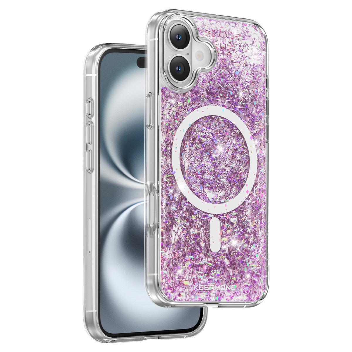 Keephone Apple iPhone 16 Interstellar Glitter Magsafe Kılıf