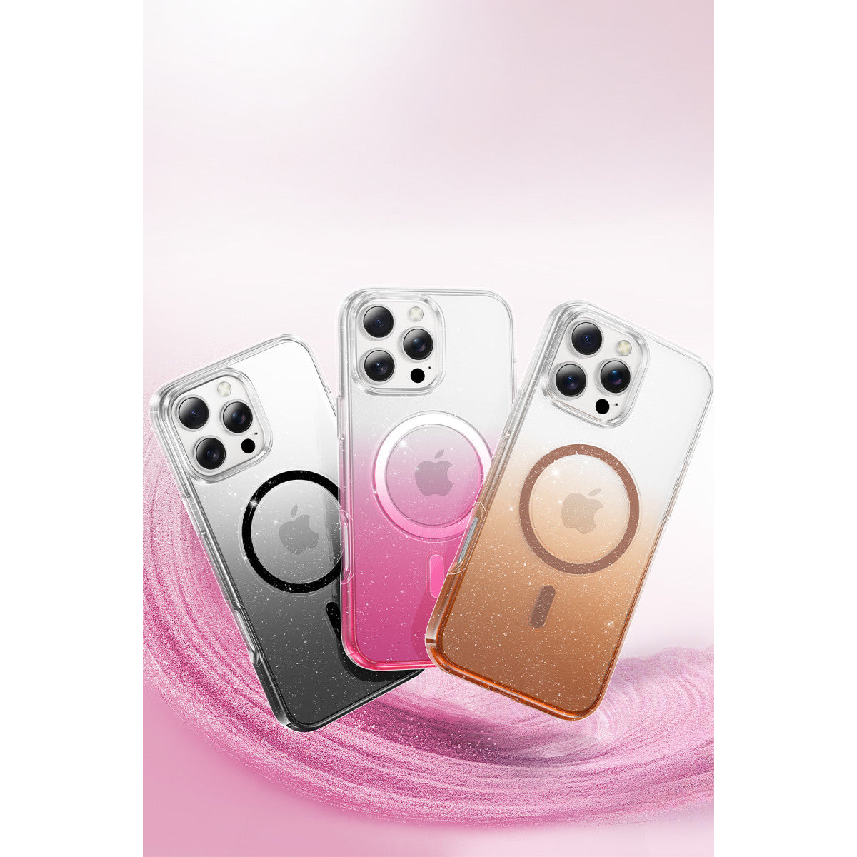 Keephone Apple iPhone 16 Lillian Simli Magsafe Kılıf