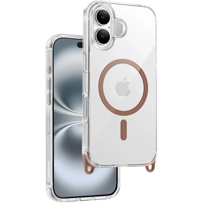 Keephone Apple iPhone 16 MagRock Magsafe Kılıf - Çöl Titanyum