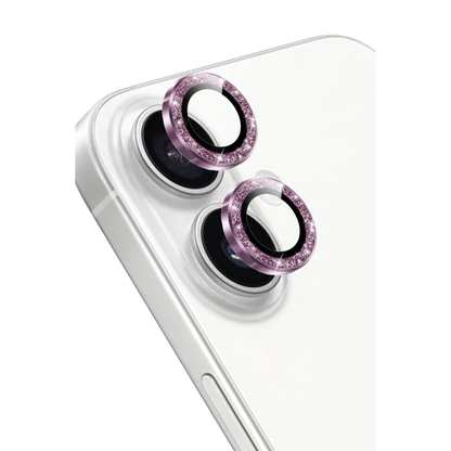 Keephone Apple iPhone 16 Maria Simli Kamera Lens Koruyucu - Rose