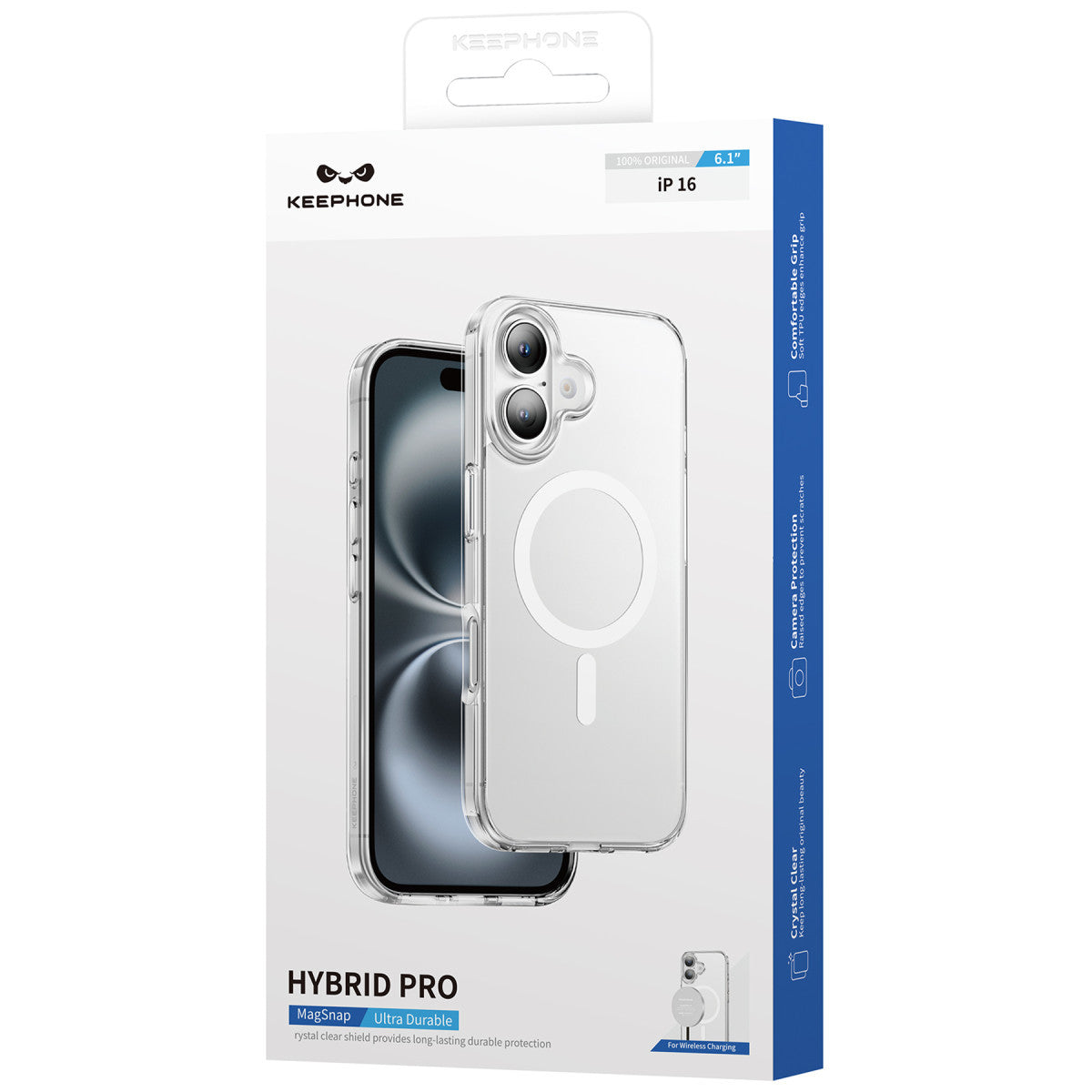 Keephone Apple iPhone 16 Plus Hybrid Pro Magsafe Kılıf