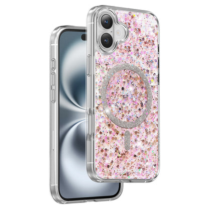 Keephone Apple iPhone 16 Plus Interstellar Glitter Magsafe Kılıf