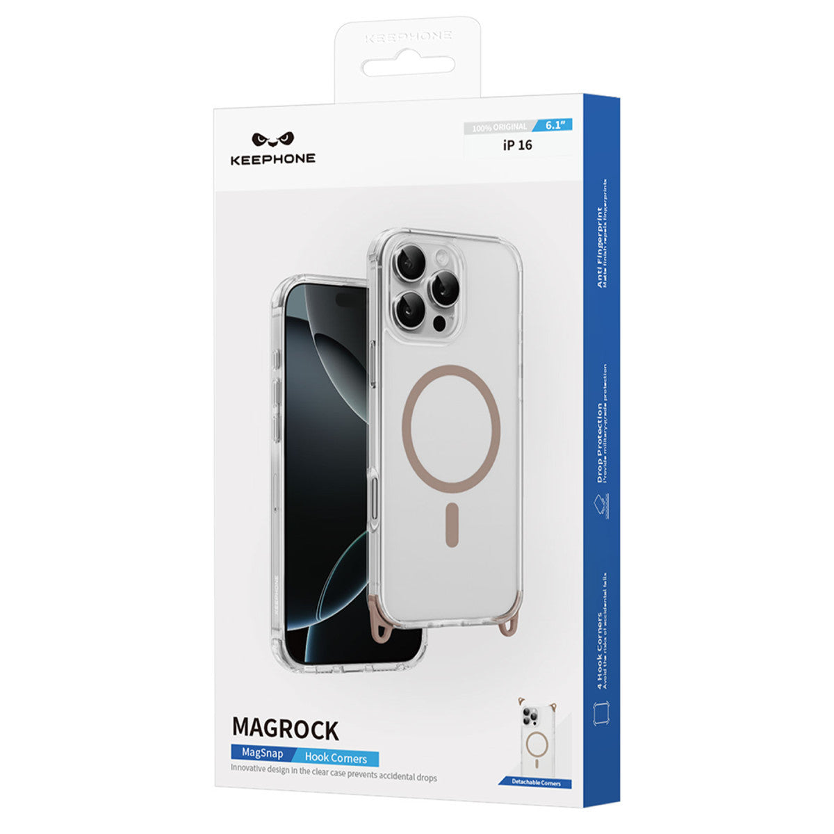 Keephone Apple iPhone 16 Plus MagRock Magsafe Kılıf