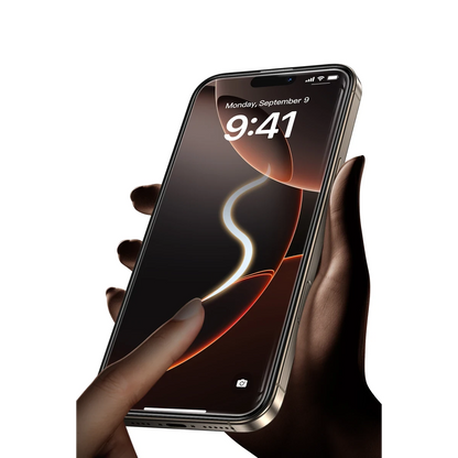 Keephone Apple iPhone 16 Plus UltraCurve HD 3D Cam Ekran Koruyucu - Siyah