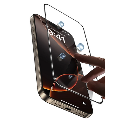 Keephone Apple iPhone 16 Plus UltraCurve HD 3D Cam Ekran Koruyucu - Siyah