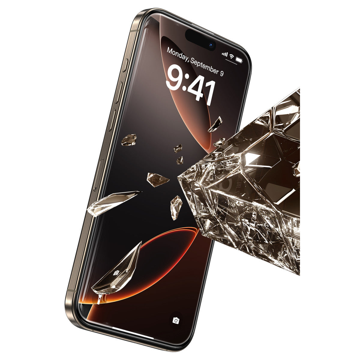 Keephone Apple iPhone 16 Plus UltraCurve HD 3D Cam Ekran Koruyucu