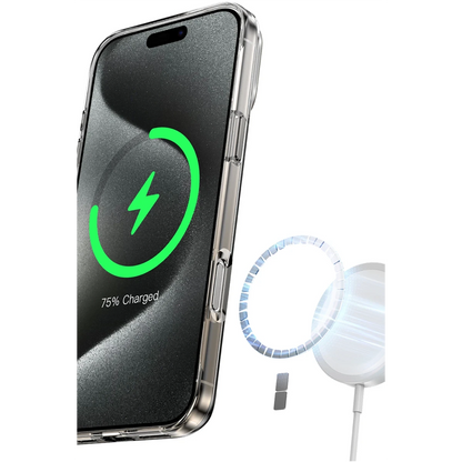 Keephone Apple iPhone 16 Pro Aurora Pro Magsafe Kılıf - Çöl Titanyum