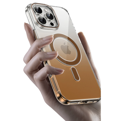 Keephone Apple iPhone 16 Pro Aurora Pro Magsafe Kılıf - Natural Titanyum