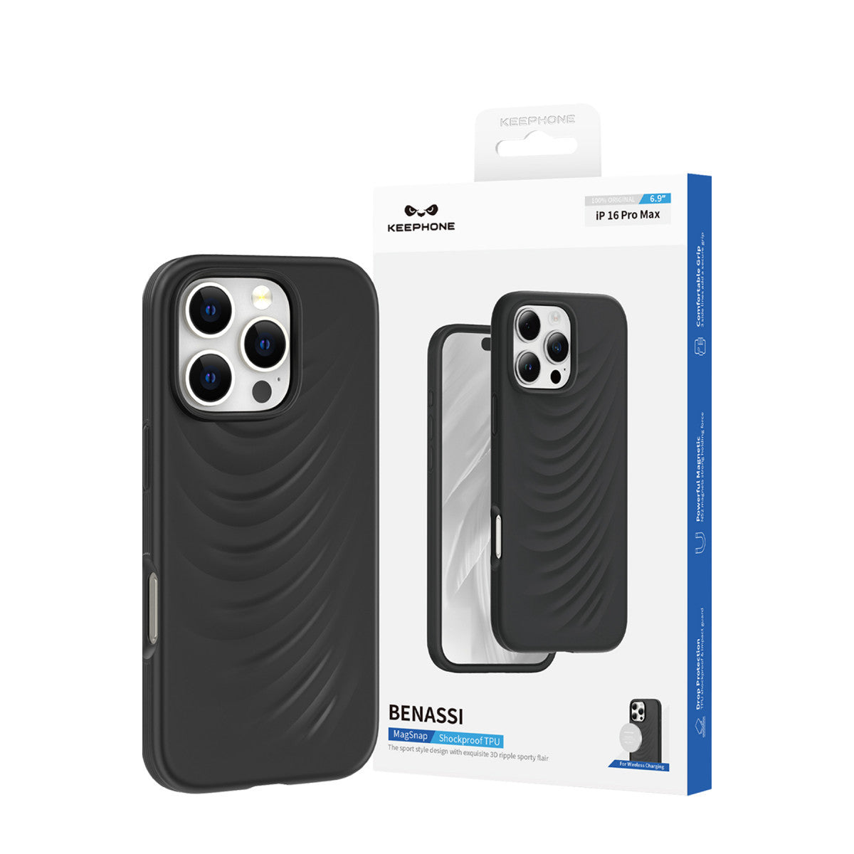 Keephone Apple iPhone 16 Pro Benassi Magsafe Kılıf