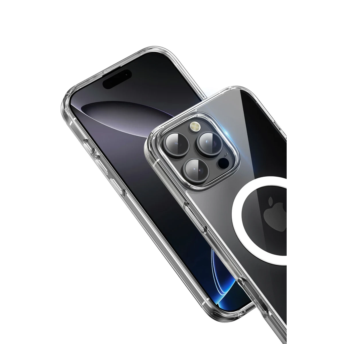Keephone Apple iPhone 16 Pro Hybrid Pro Magsafe Kılıf - Çöl Titanyum
