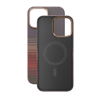 Keephone Apple iPhone 16 Pro Kevlar Seanova Magsafe Kılıf - Sunrise